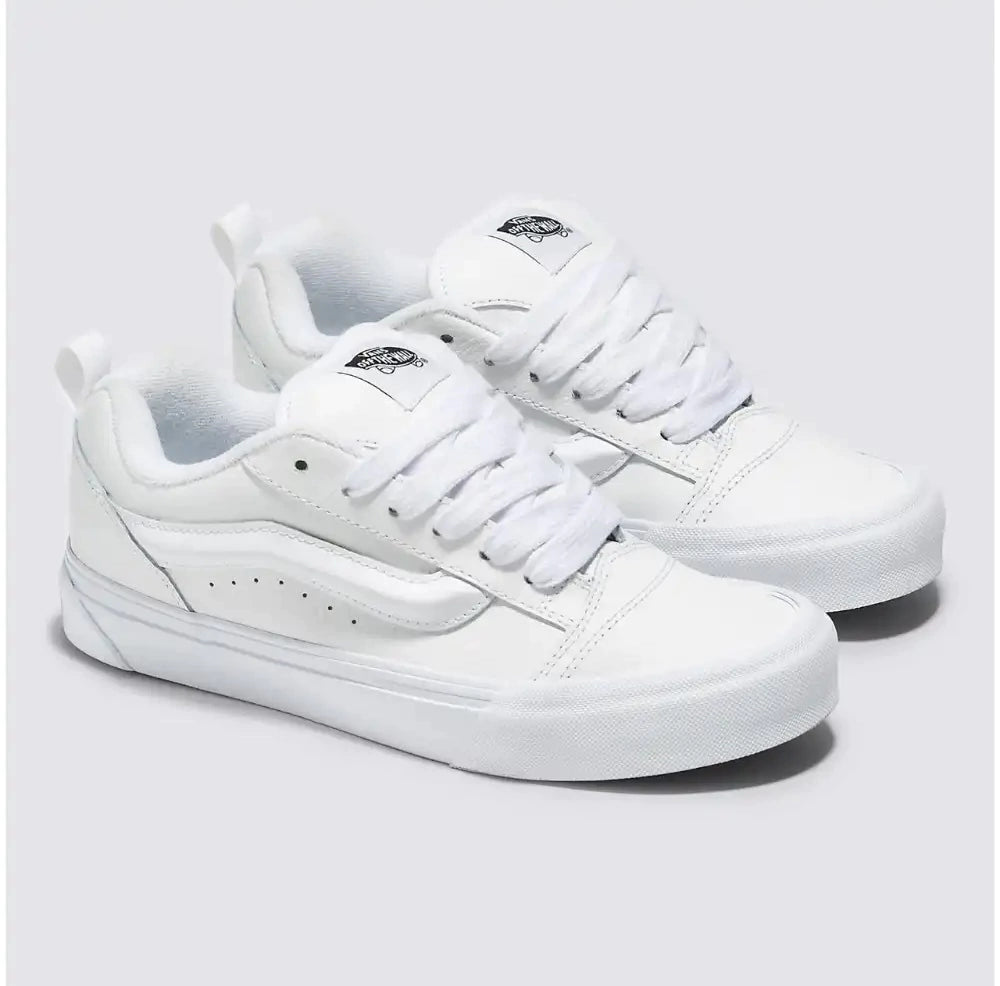 Vans KNU Skool Leather True White