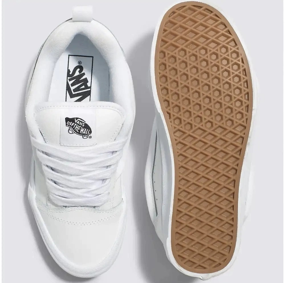 Vans KNU Skool Leather True White
