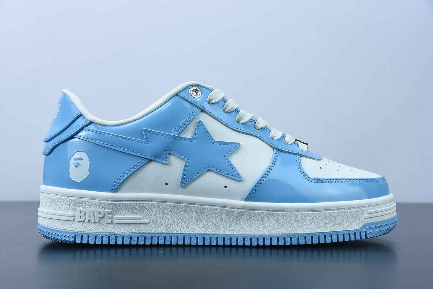 A Bathing Ape Bape Sta Low Blue White