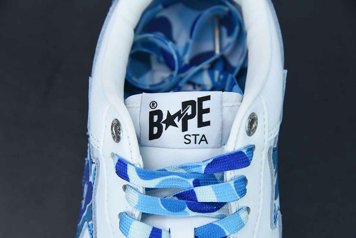 A Bathing Ape Bape Sta Low Camo Blue