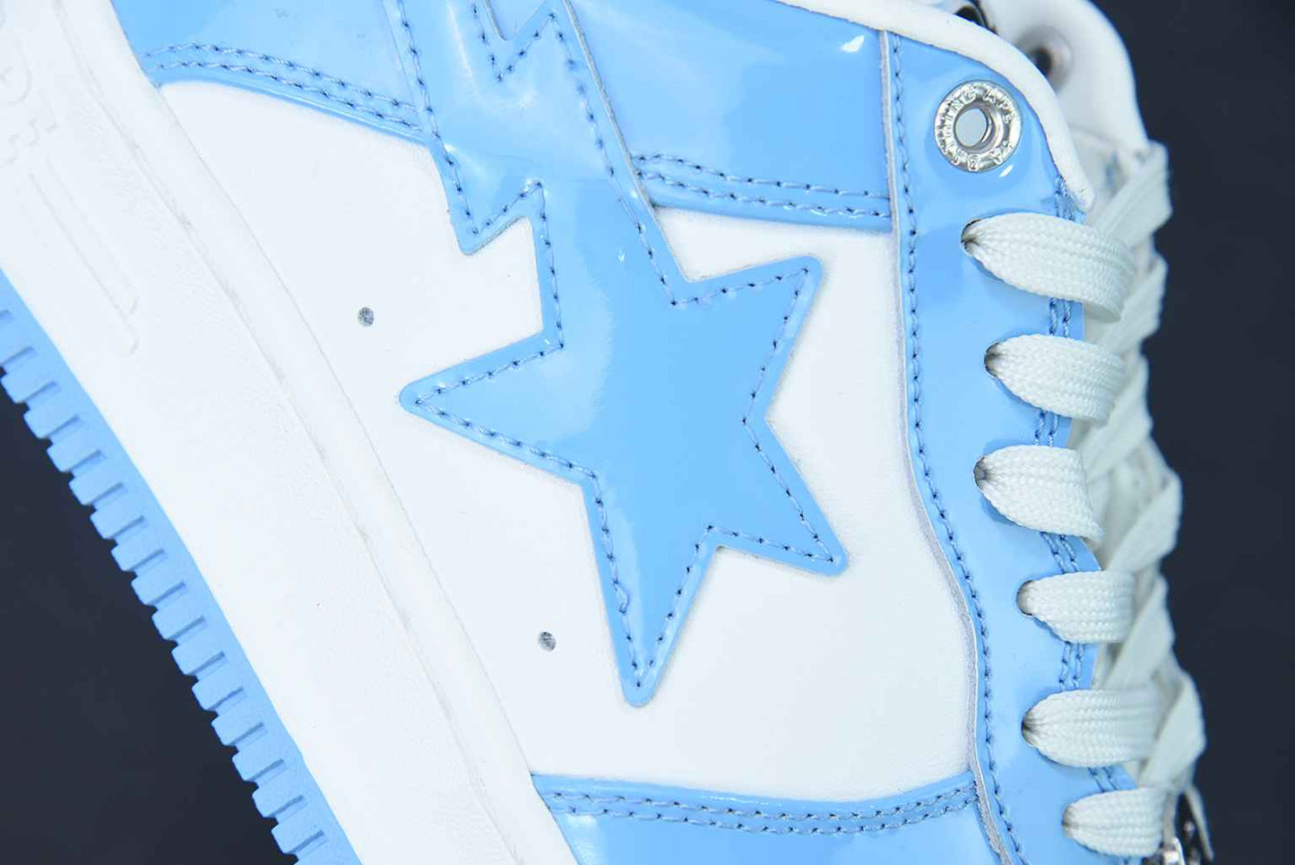 A Bathing Ape Bape Sta Low Blue White