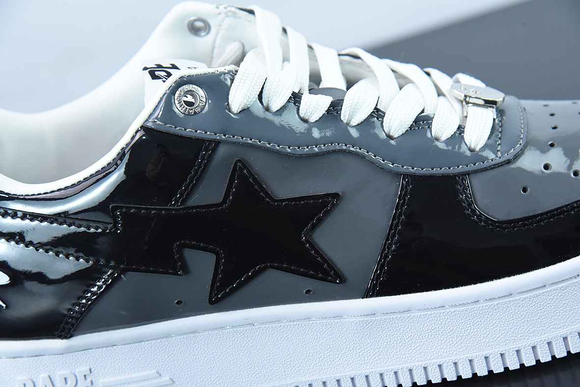 A Bathing Ape Bape Sta Low Black Grey