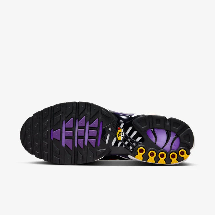 Air Max Tn Voltage Purple Parte do Solado Preto