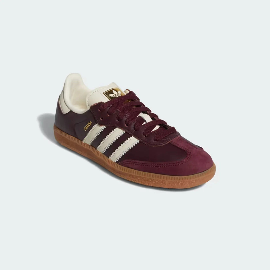 Samba OG Maroon Gold Metalic