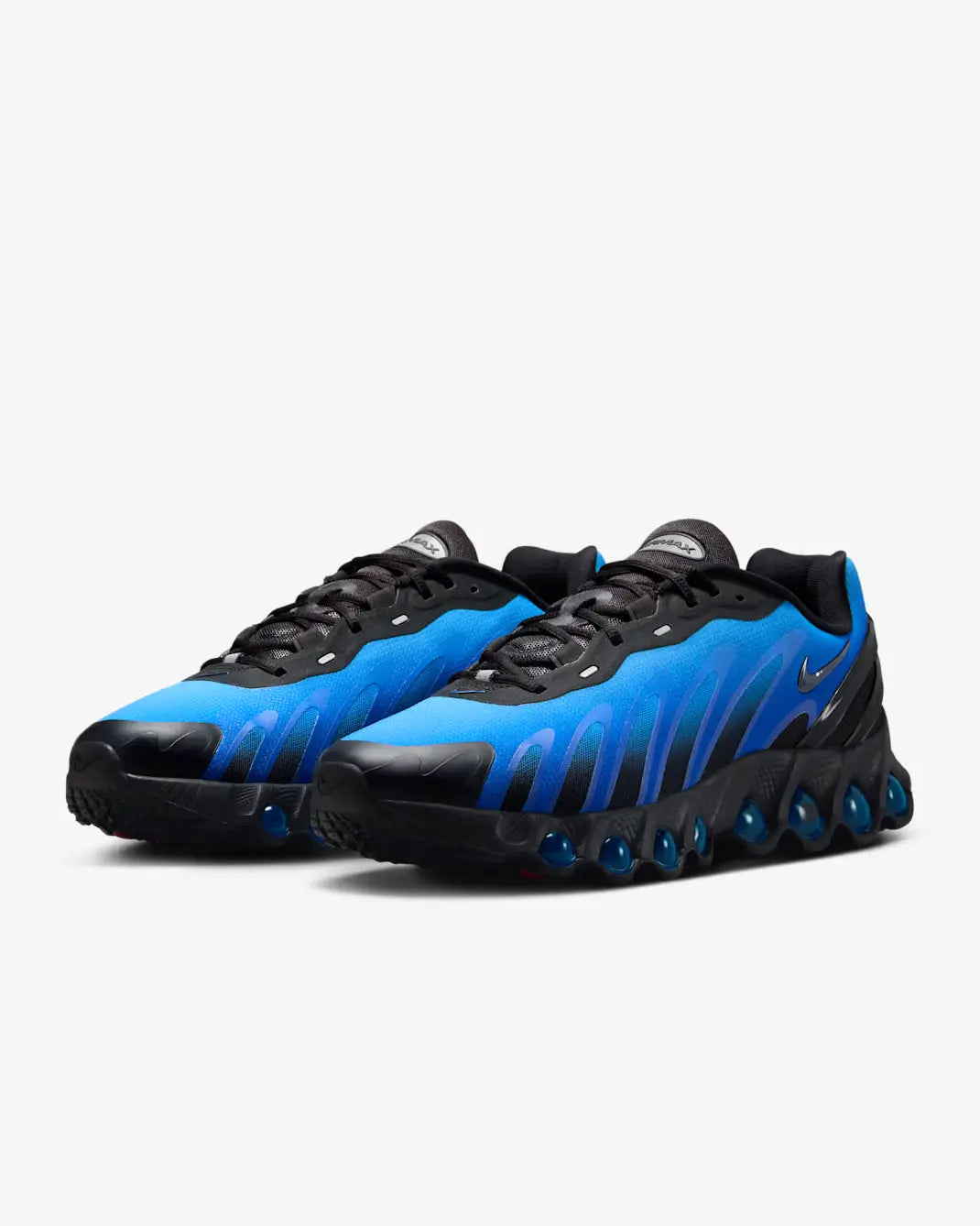 Tênis Azul com Preto Nike Air Max Dn8 Hyper Royal Par Visto de Frente