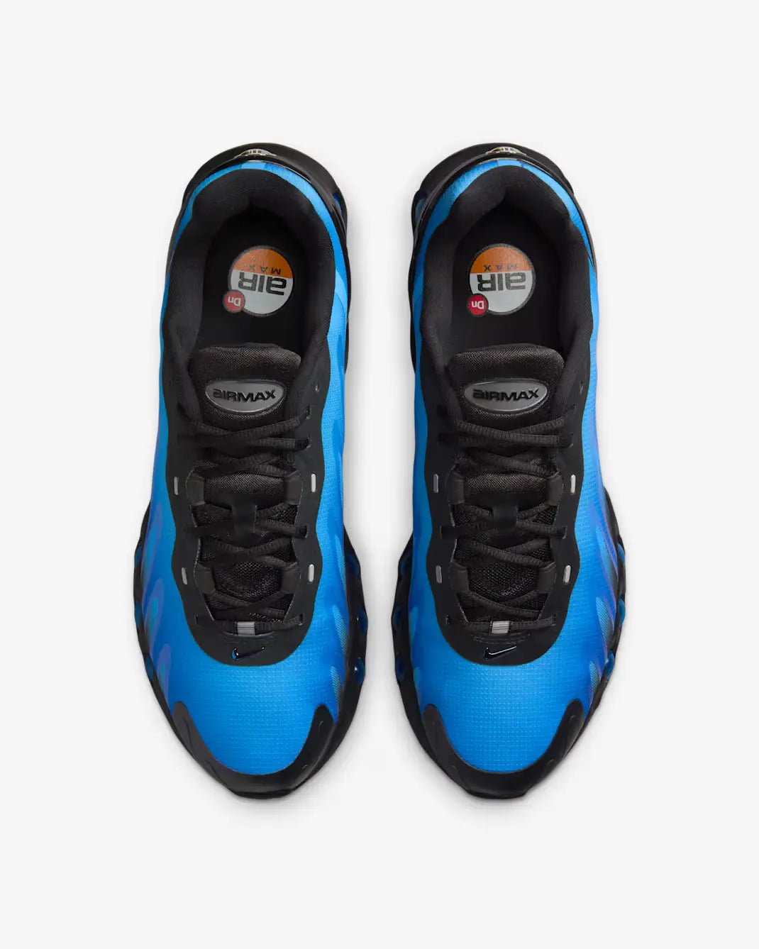 Tênis Azul com Preto Nike Air Max Dn8 Hyper Royal Par Visto por Cima