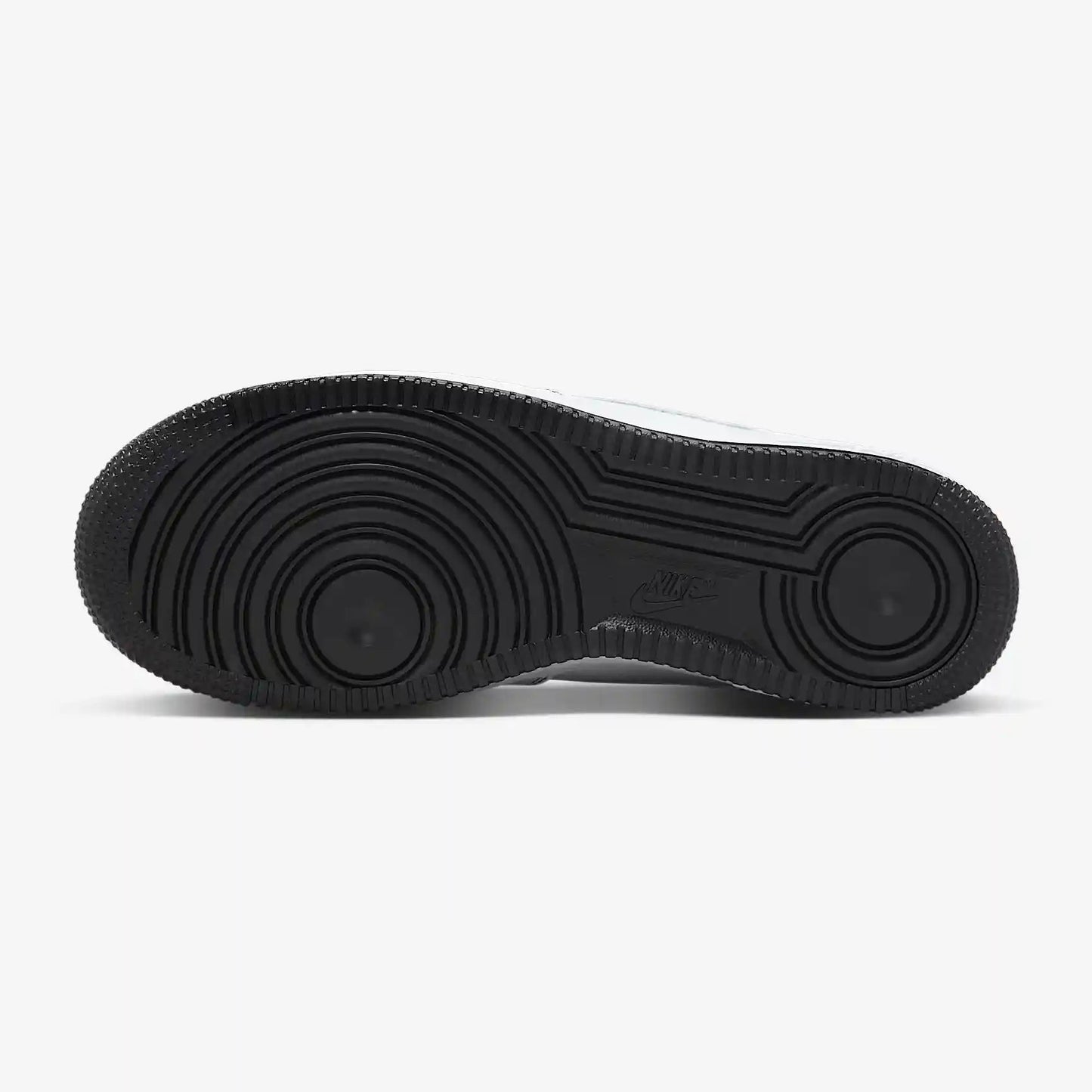 Tênis Nike Branco e Preto com Mini Swoosh Metallic Gold Parte do Solado Preto