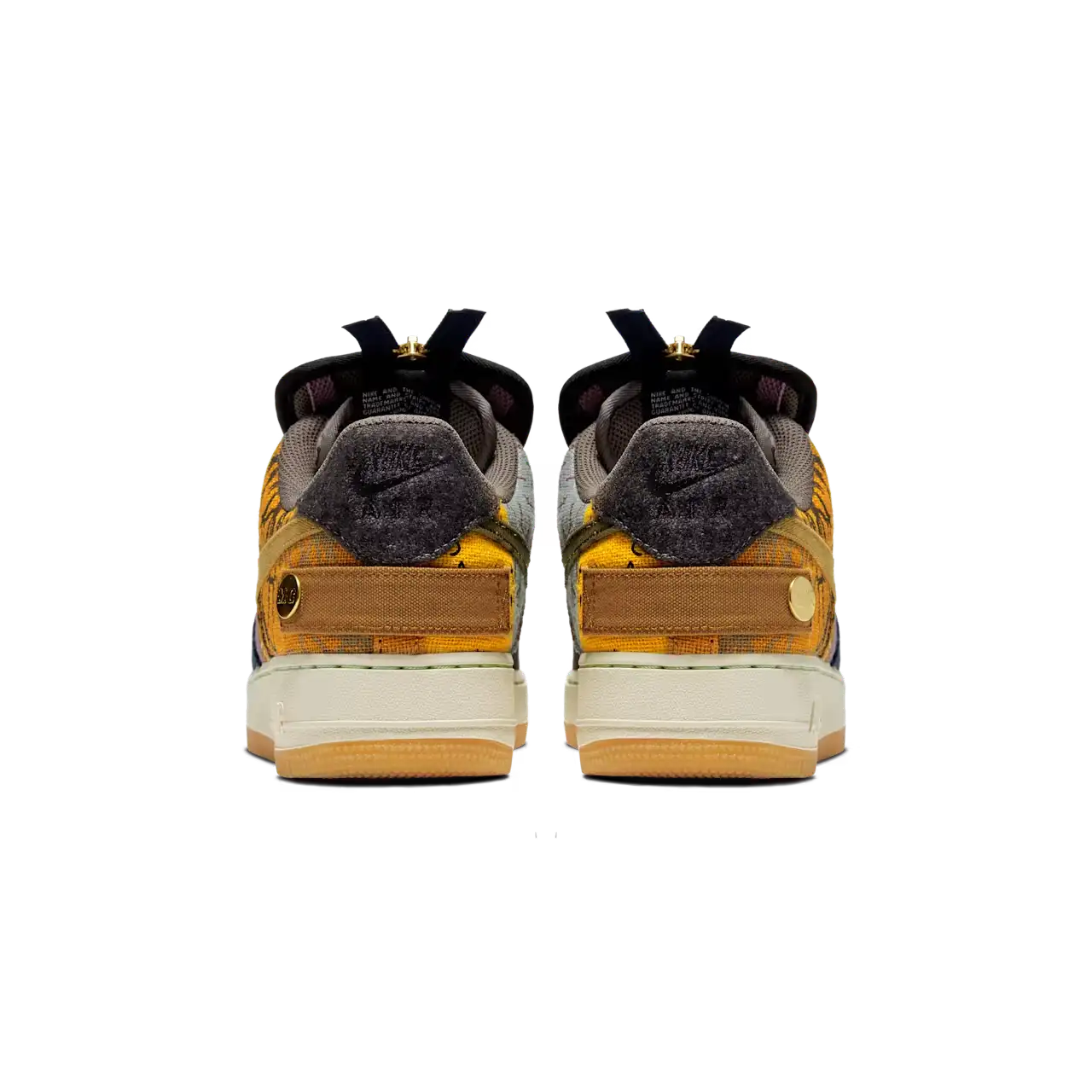 Nike Air Force 1 Low Travis Scott Cactus Jack Parte Traseira