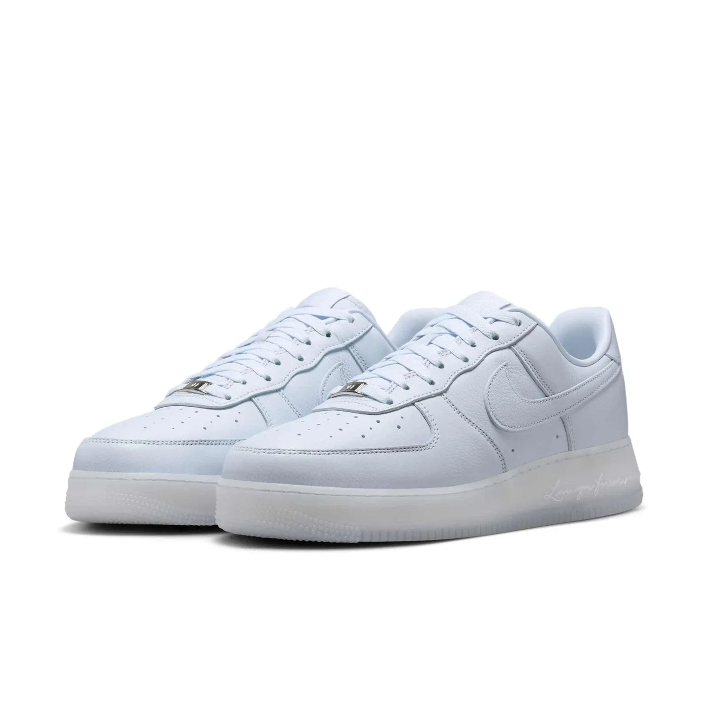 Tênis Nike Roxo Air Force 1 Low x Drake Nocta Palest Purple Par de Frente