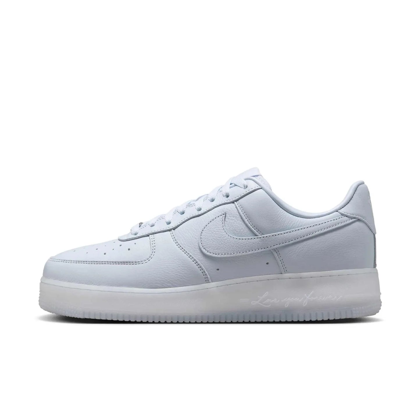 Tênis Nike Roxo Air Force 1 Low x Drake Nocta Palest Purple Parte Lateral Esquerda