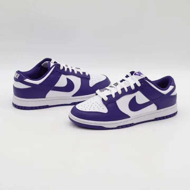 Tenis Roxo Nike Dunk Low Court Purple Par Lateral