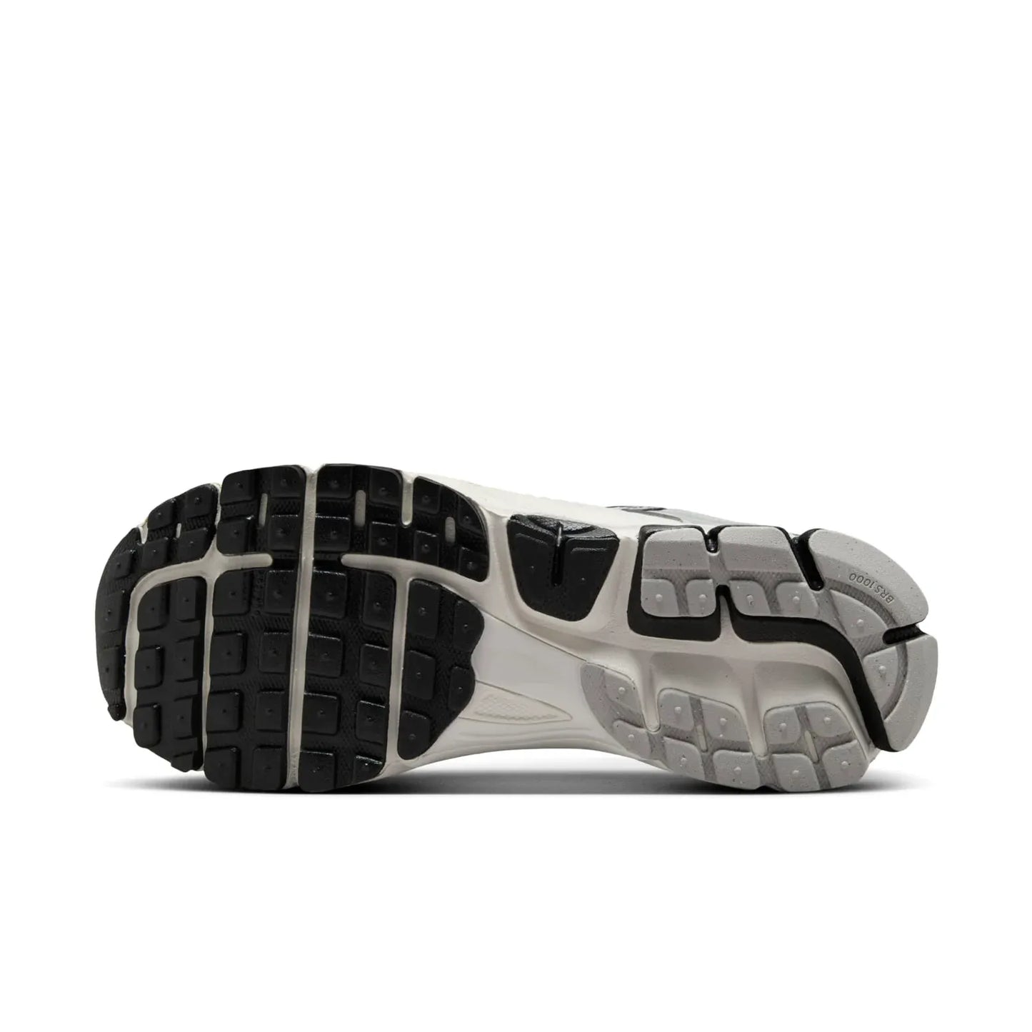 Tênis Branco com Preto Nike Zoom Vomero 5 Photon Dust Black Parte do Solado