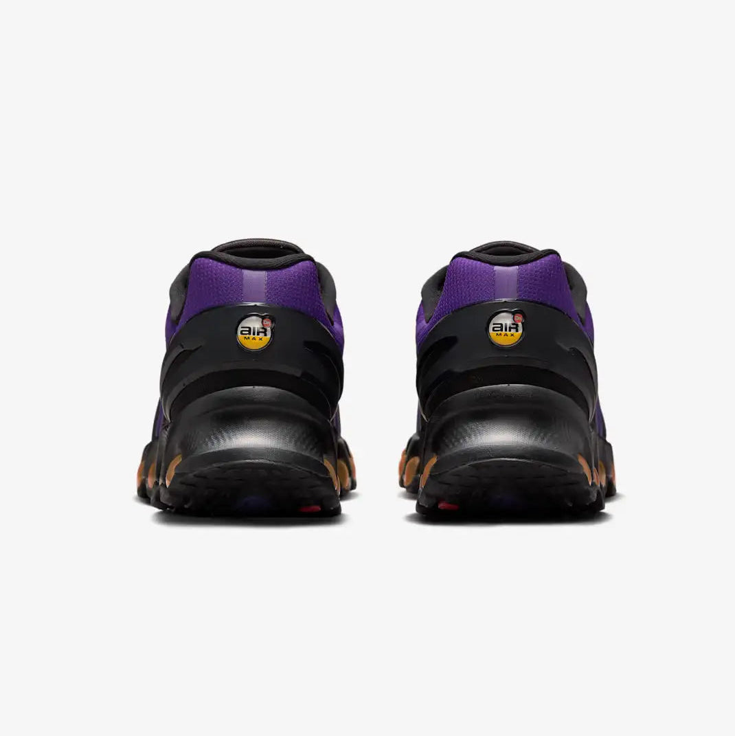 Tênis Roxo com Preto Nike Air Max Dn8 Fierce Purple Parte Traseira