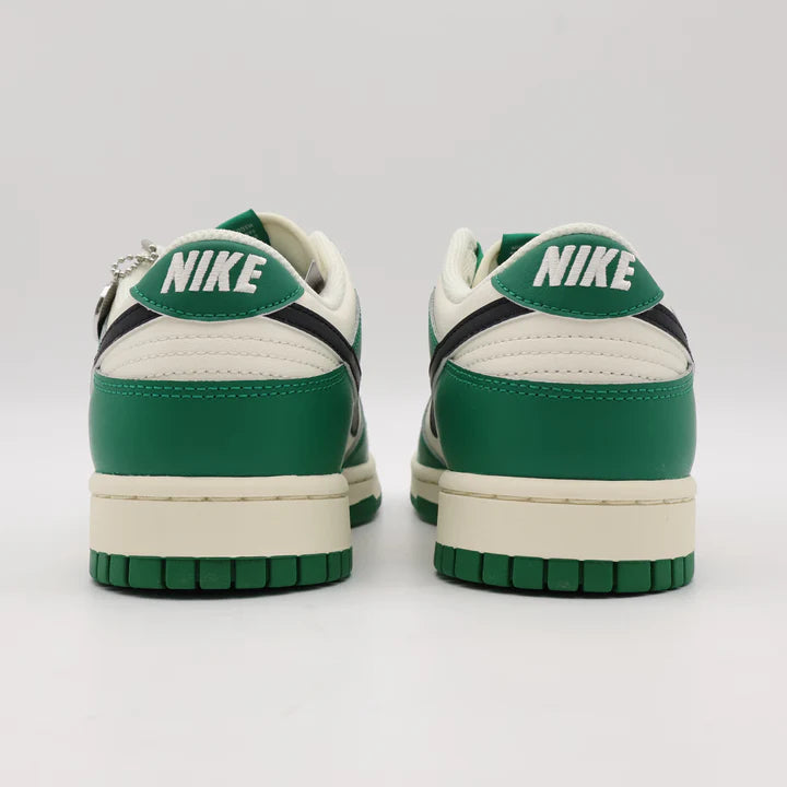 Tenis Verde Lottery Green Detalhes Couro Traseiro