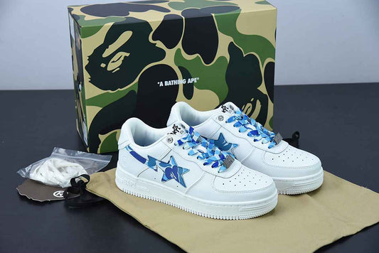 A Bathing Ape Bape Sta Low Camo Blue