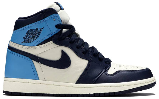 Jordan 1 Retro High Obsidian UNC