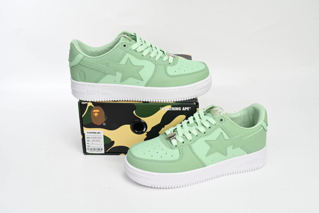 A Bathing Ape Bape Sta Low Apple Green