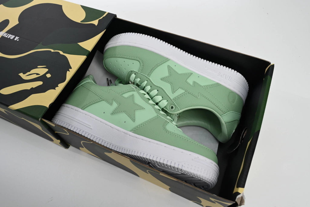 A Bathing Ape Bape Sta Low Apple Green