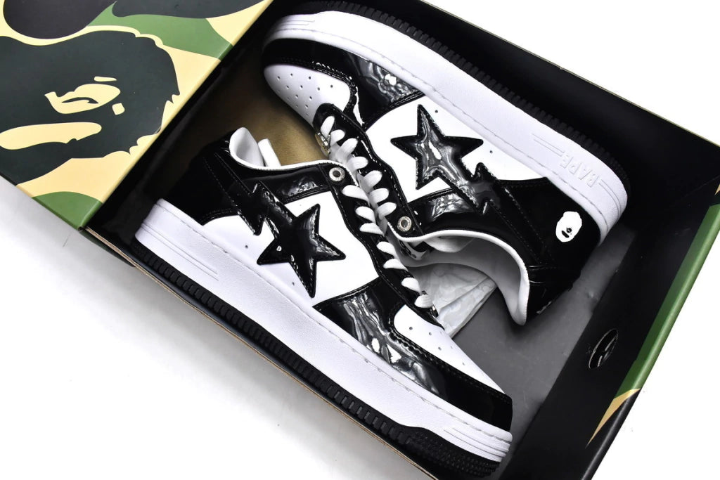 A Bathing Ape Bape Sta Low Black