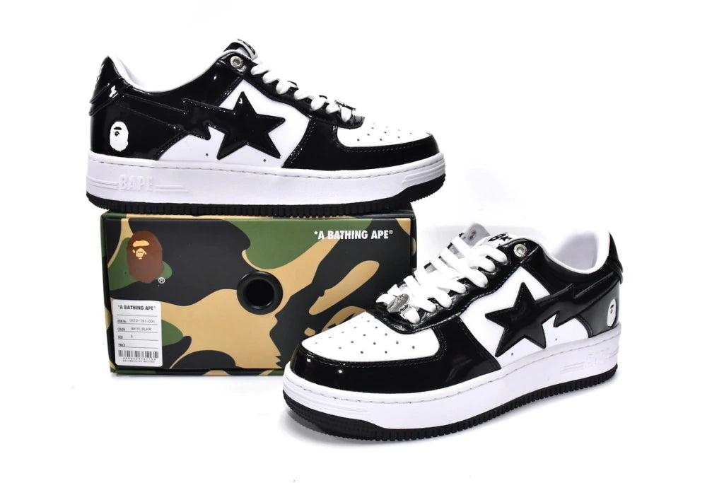 A Bathing Ape Bape Sta Low Black