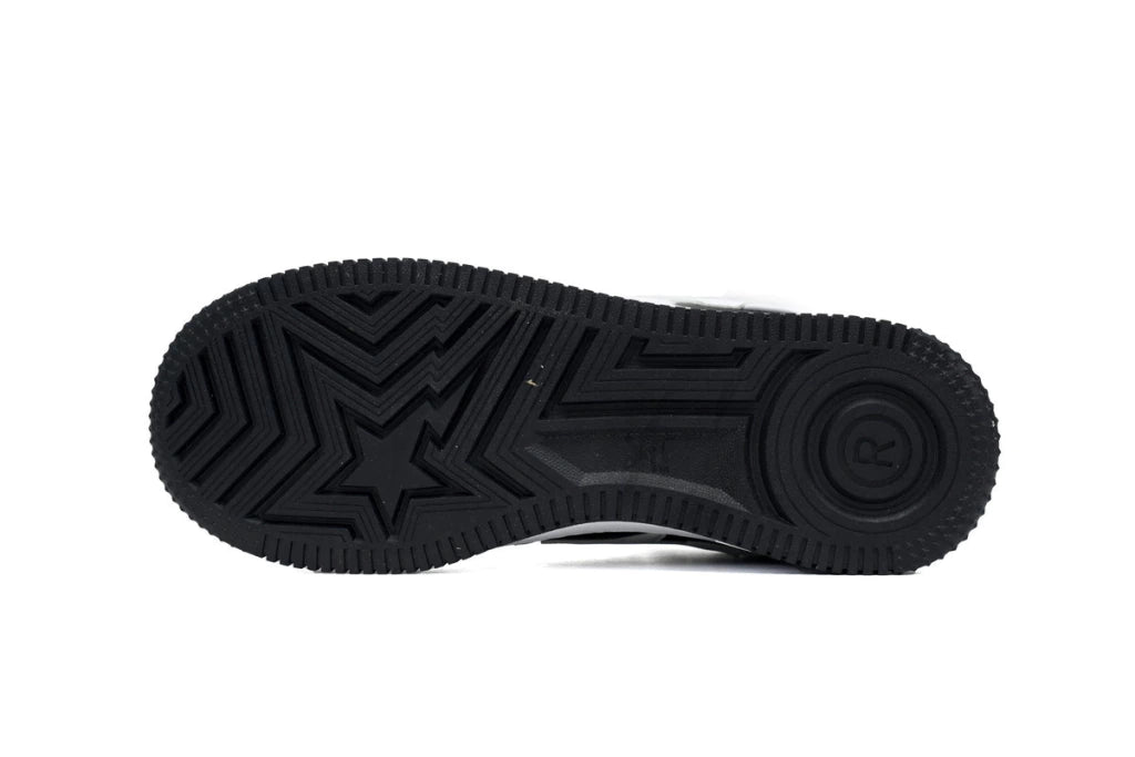 A Bathing Ape Bape Sta Low Black And White