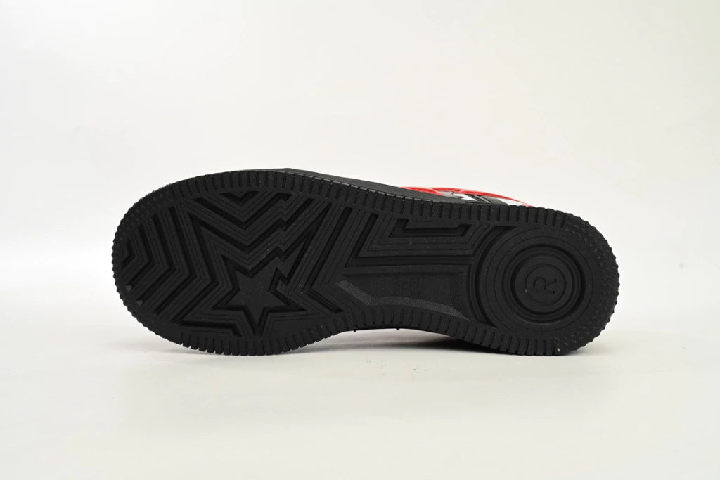 A Bathing Ape Bape Sta Low Black Shark