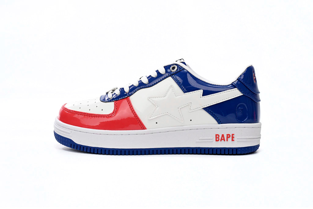 A Bathing Ape Bape Sta Low Black Yellow Green White Red Orchi