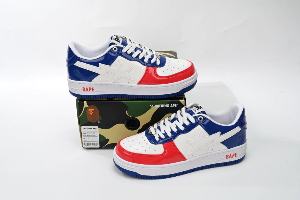 A Bathing Ape Bape Sta Low Black Yellow Green White Red Orchi