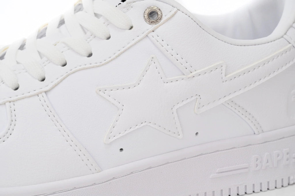 A Bathing Ape Bape Sta Low White
