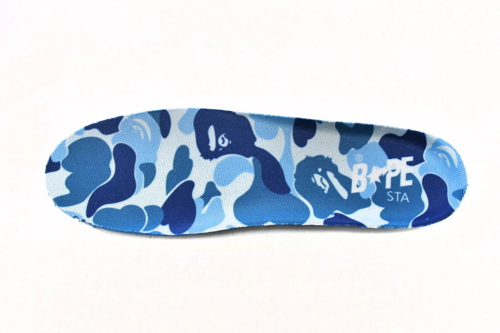 A Bathing Ape Bape Sta Low White Blue Camouflage