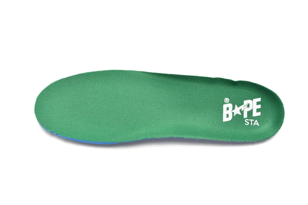 Apresentando o A Bathing Ape Bape Sta Low White Green
