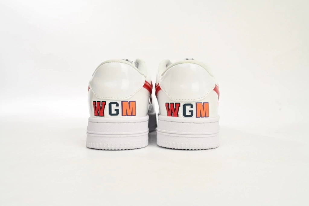 A Bathing Ape Bape Sta Low White Shark