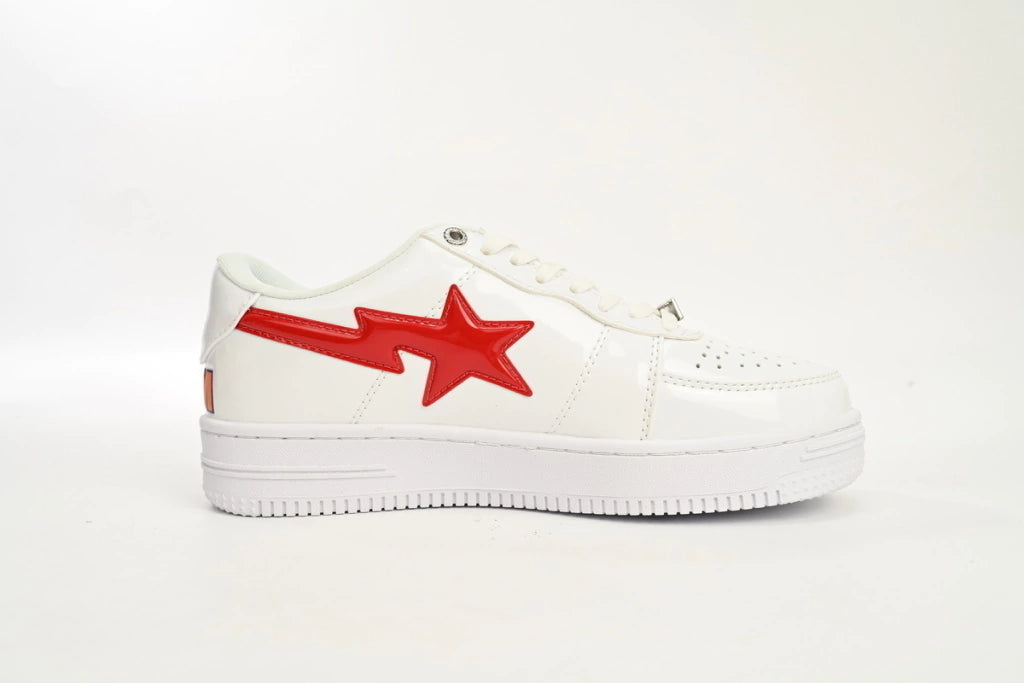 A Bathing Ape Bape Sta Low White Shark