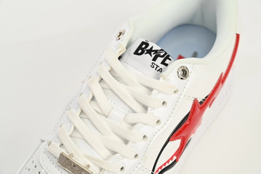 A Bathing Ape Bape Sta Low White Shark