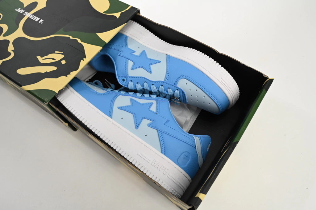 A Bathing Ape Bape Sta Low All Sky Blue