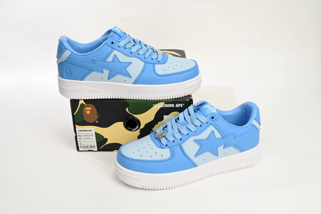 A Bathing Ape Bape Sta Low All Sky Blue