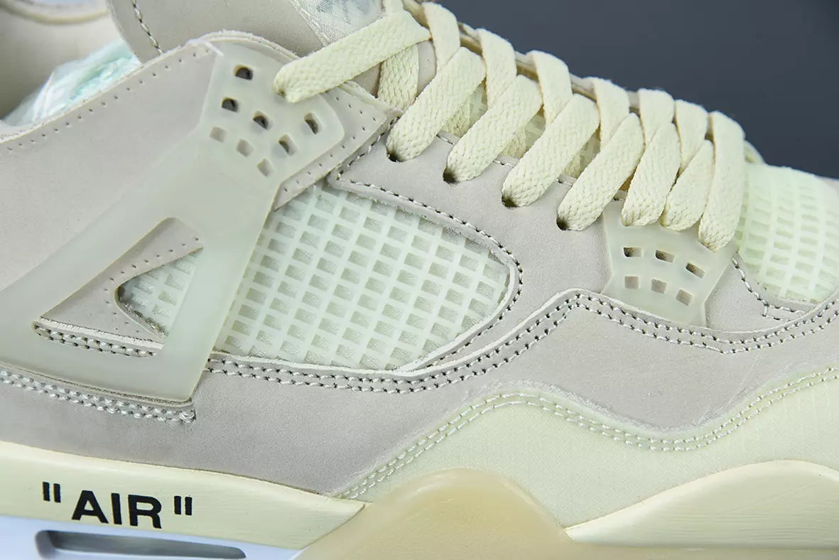 Jordan 4 Retro Off-White Sail