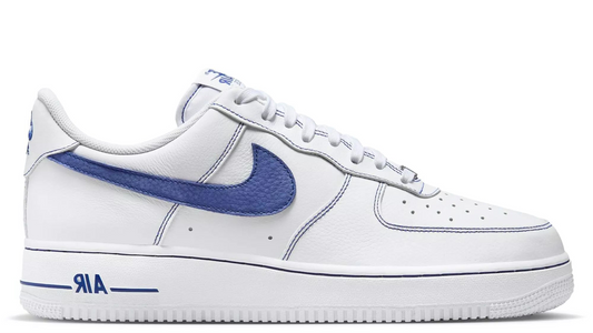 Nike Air Force 1 Low 07 LV8 White Deep Royal Blue