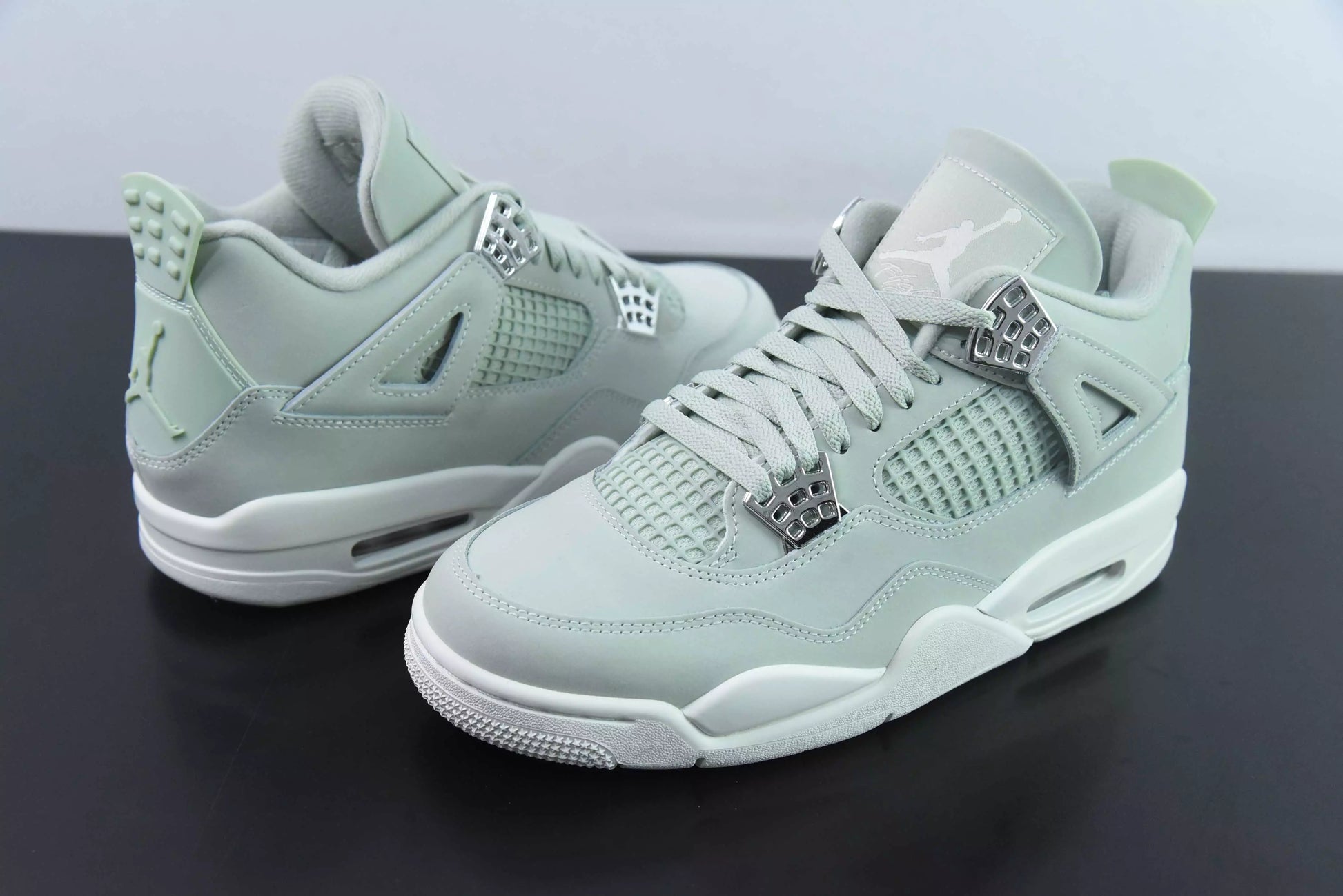 Air Jordan 4 Seafoam Sail
