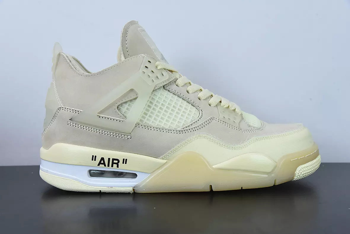 Jordan 4 Retro Off-White Sail
