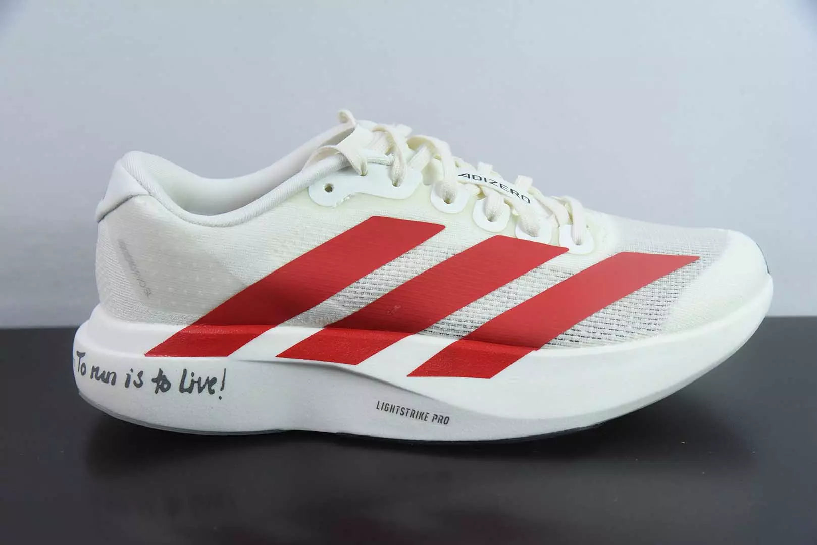 Adidas Adizero Adios Pro 4 "Off White Better Scarlet"