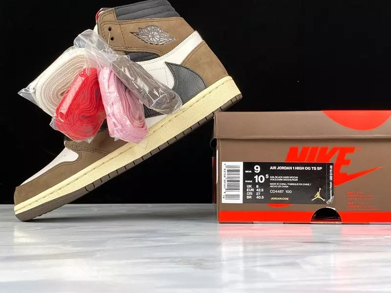 Jordan 1 Retro High Travis Scott Mocha