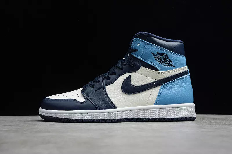 Jordan 1 Retro High Obsidian UNC