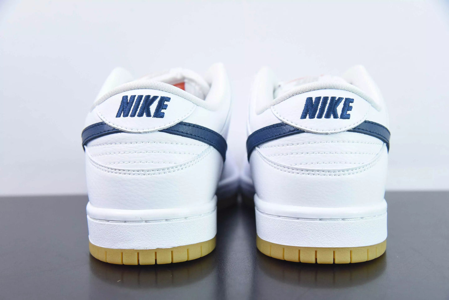 Dunk Low Pro ISO Orange Label White Navy