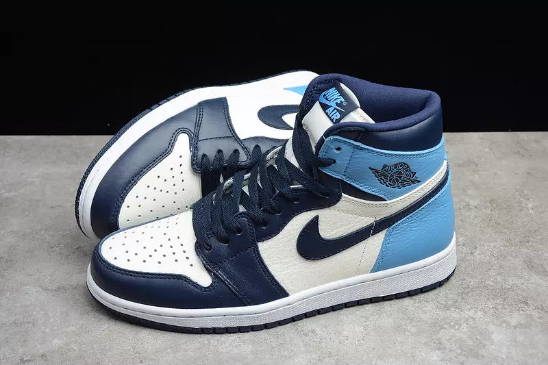 Jordan 1 Retro High Obsidian UNC