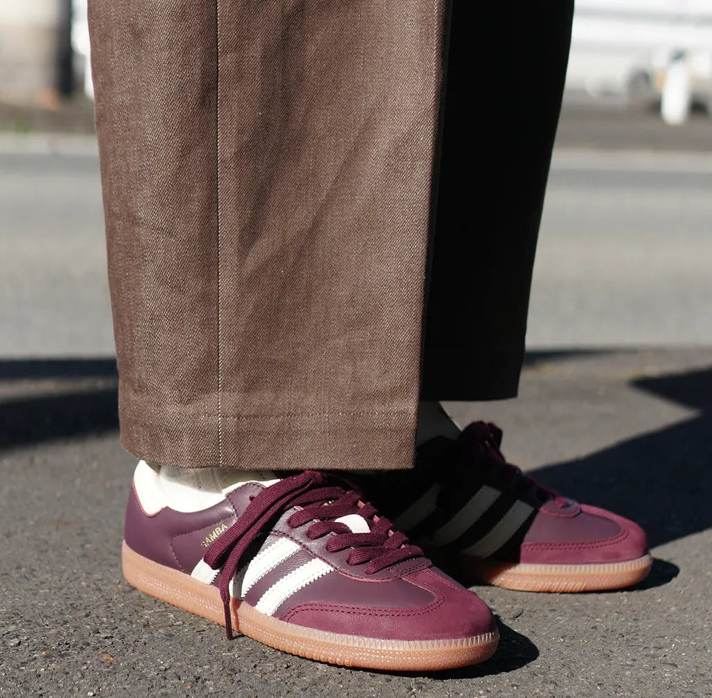Samba OG Maroon Gold Metalic
