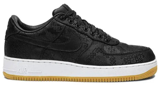 Tênis Preto Nike Air Force 1 x Clot x Fragment Capa do Produto
