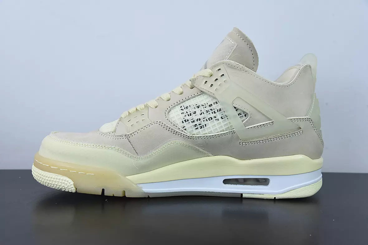 Jordan 4 Retro Off-White Sail