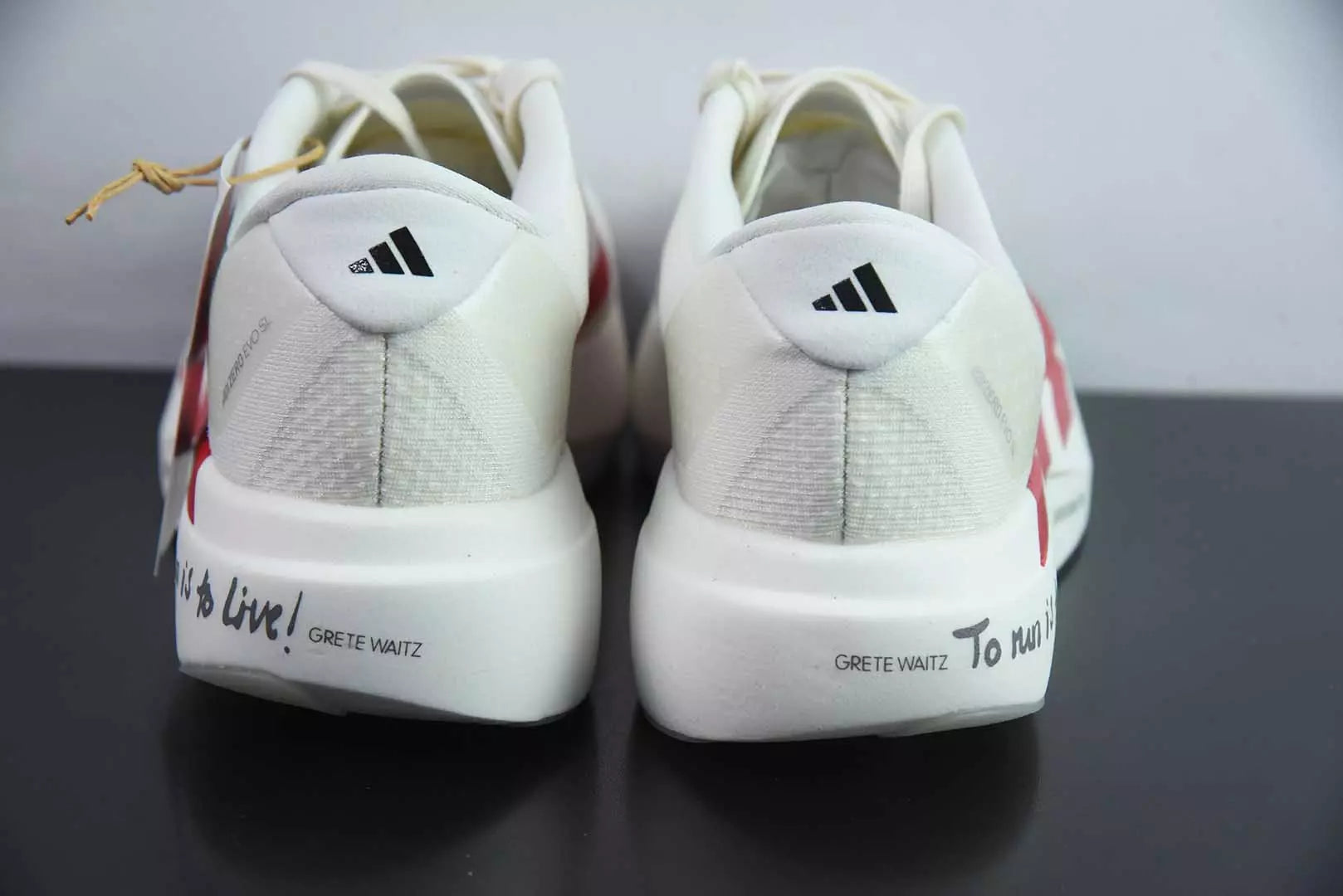 Adidas Adizero Adios Pro 4 "Off White Better Scarlet"