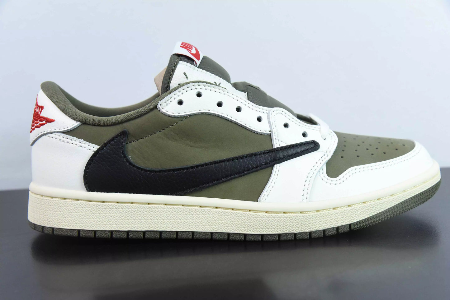 Jordan 1 Low OG x Travis Scott Olive